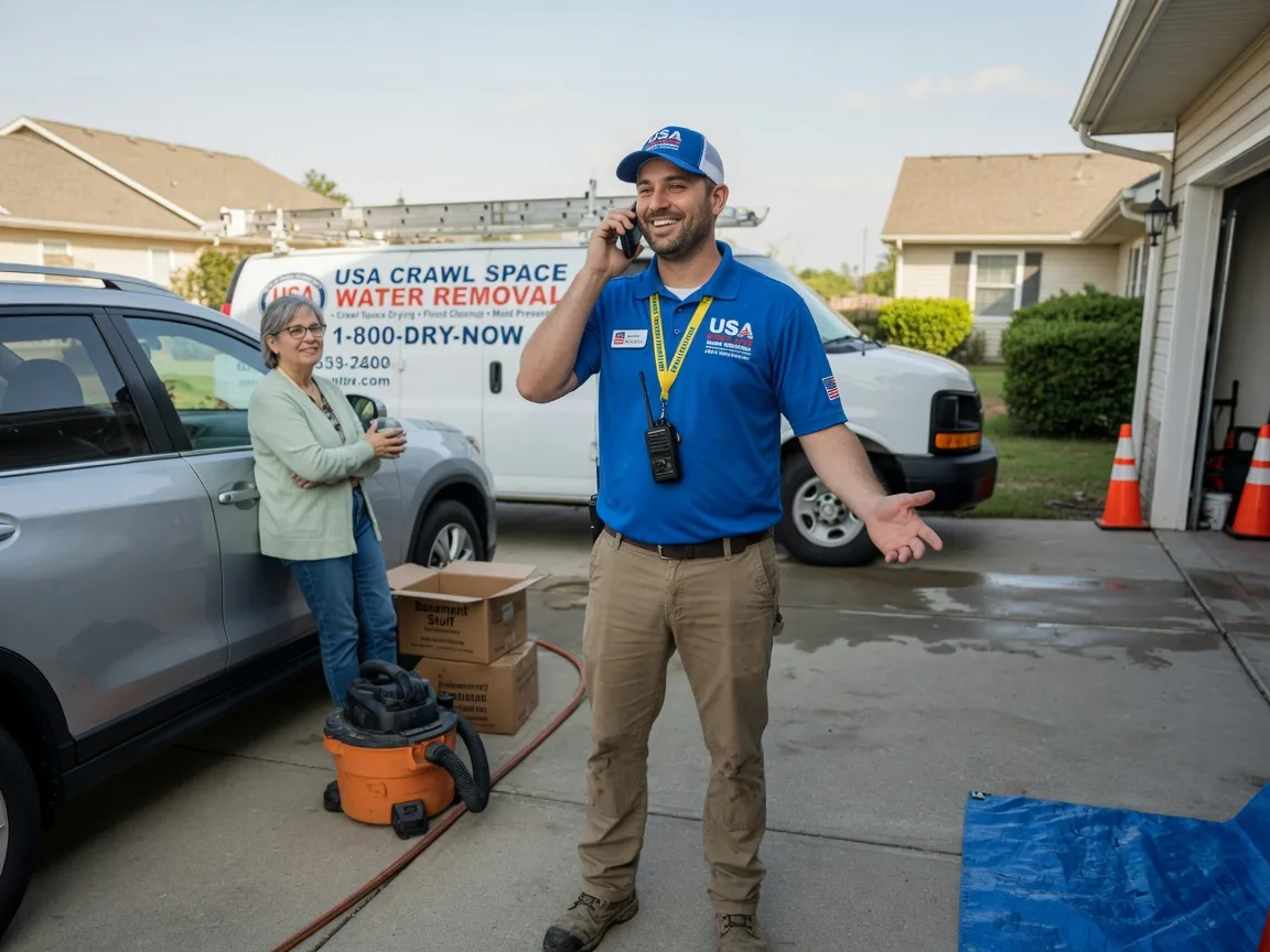 Crawl Space Water Removal Temple, OK FAQs
